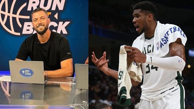 Chandler Parsons (L) and Giannis Antetokounmpo (R)