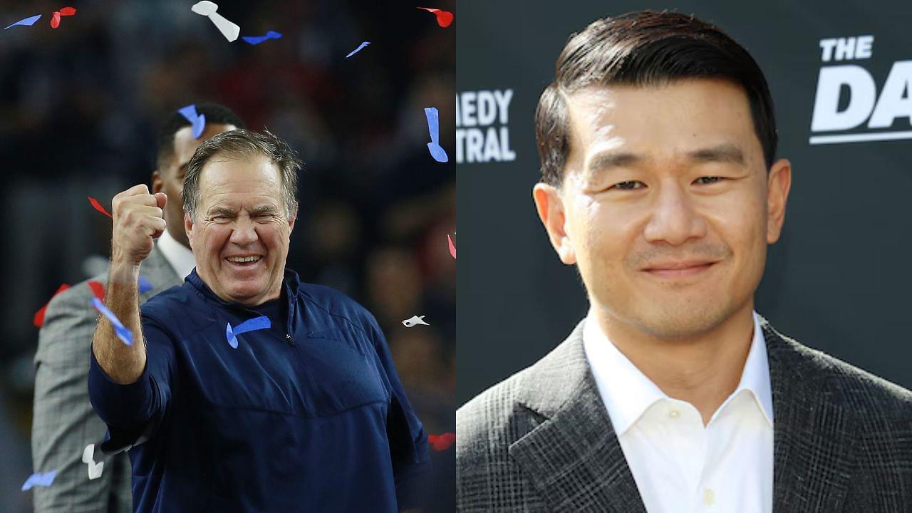 Bill Belichick and Ronny Chieng