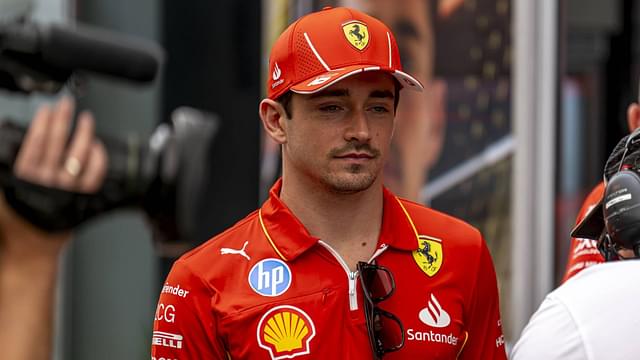 Charles Leclerc at the Formula 1 Brazil Grand Prix 2024