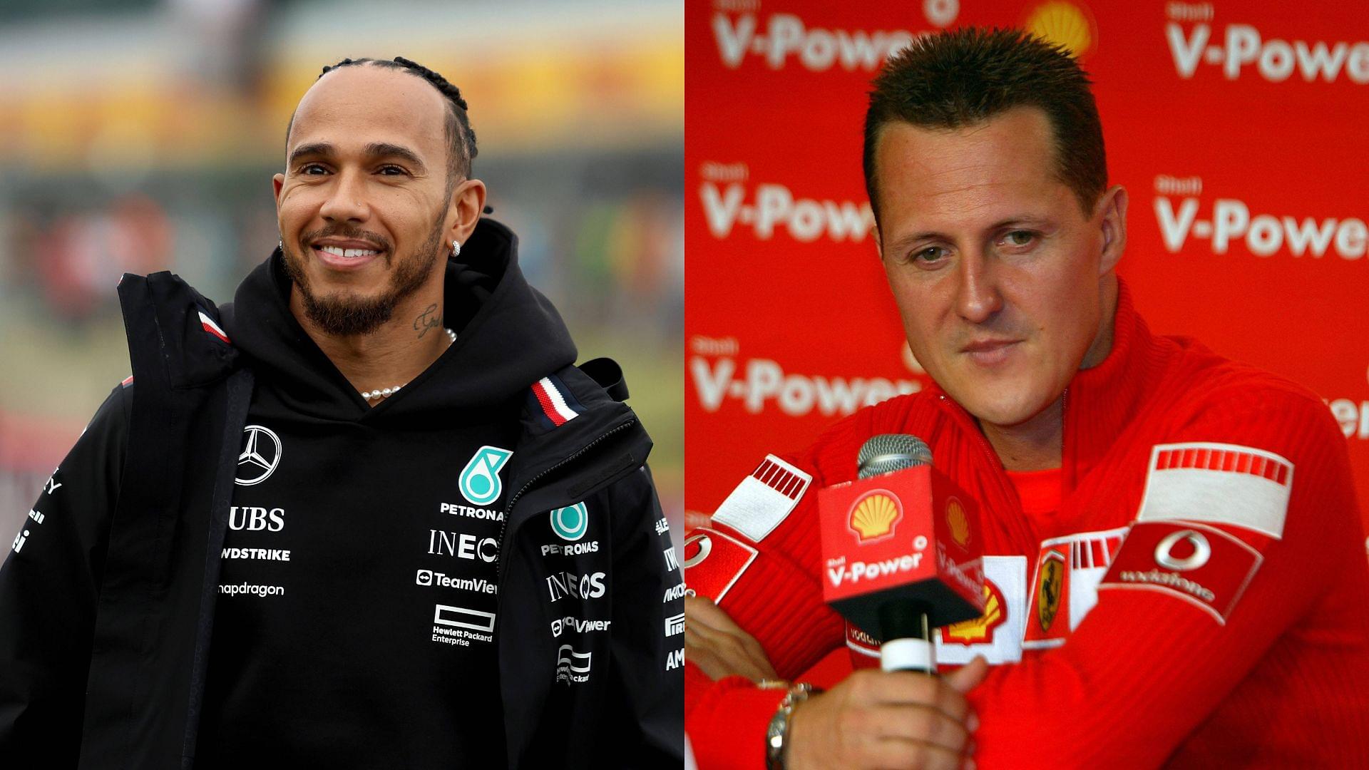 Lewis Hamilton, Michael Schumacher