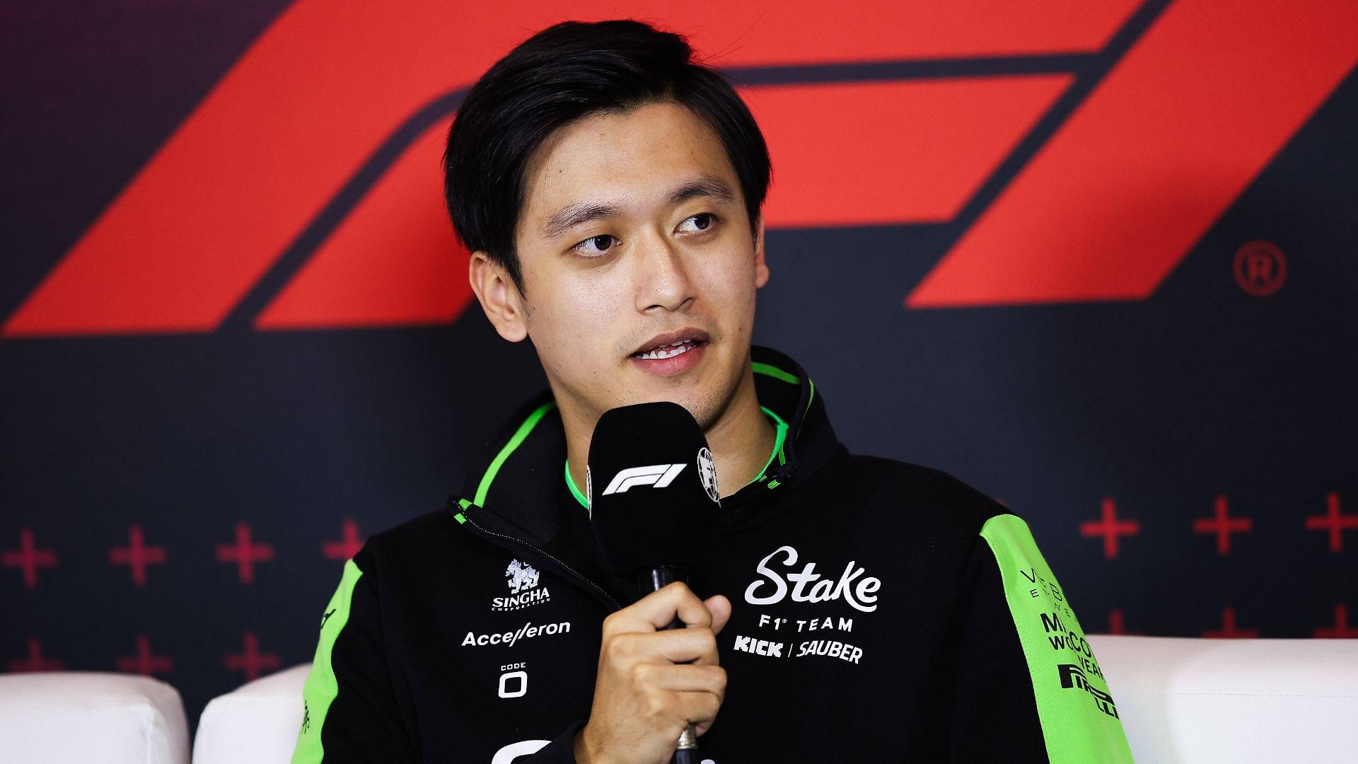 ZHOU Guanyu (chi), Stake F1 Team Kick Sauber C44, portrait press conference, during the Formula 1 Grand Prix of Mexico City 2024