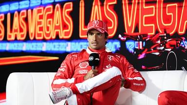 Carlos Sainz (ESP, Scuderia Ferrari), F1 Grand Prix of Las Vegas at Las Vegas Strip Circuit on November 18, 2023 in Las Vegas, United States of America