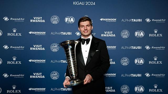 VERSTAPPEN Max, Red Bull Racing, FIA Formula 1, portrait during the 2024 FIA Awards Ceremony