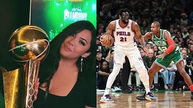 "No Larry?": Al Horford's Sister Anna Gets Into It With 76ers Fans After Being Told Not To 'Run Her Mouth'