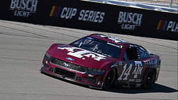 Chase Briscoe (14 Stewart Haas Racing Texas A&M University Ford) during the South Point 400 NASCAR, Motorsport, USA Cup Series playoff race on October, 20, 2024, at Las Vegas Motor Speedway in Las Vegas, NV. (Photo by Gary Nastase LVMS Icon Sportswire)