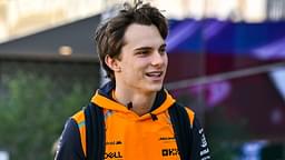 Formula One Qatar Grand Prix - Sprint and Race Qualifying Australian driver Oscar Piastri of McLaren walks arrives at the paddock ahead of the Sprint race at the Lusail International Circuit