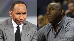 Stephen A. Smith and Magic Johnson