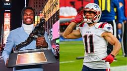 Travis Hunter [Left]; Julian Edelman [Right]