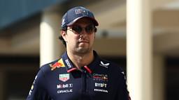 Sergio Perez of Red Bull Racing before the Formula 1 Abu Dhabi Grand Prix at Yas Marina Cicuit