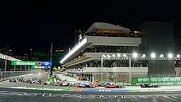 November 24, 2024, Las Vegas, Nv, USA: November 23, 2024: Beginning of the race at Turn 1 during the Formula 1 Heineken Silver Las Vegas Grand Prix in Las Vegas NV. Brook Ward Apparent Media Group Las Vegas USA