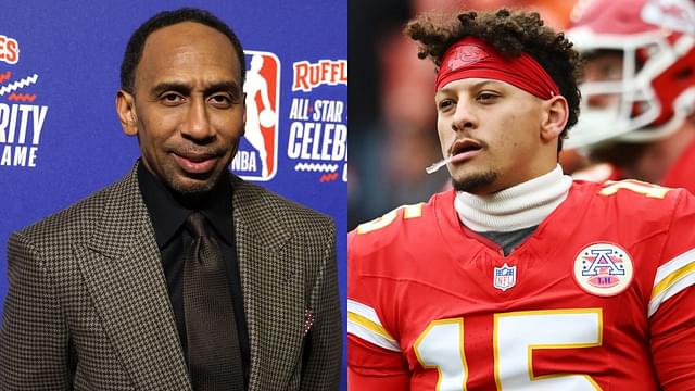 Stephen A. Smith and Patrick Mahomes