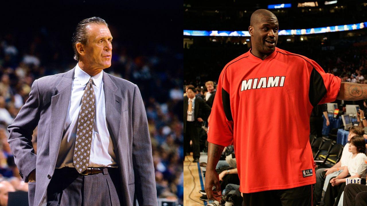 "Pinching Magic Johnson's Waistline Every Day?": When Shaquille O'Neal was Sick of Pat Riley's Fitness Rules