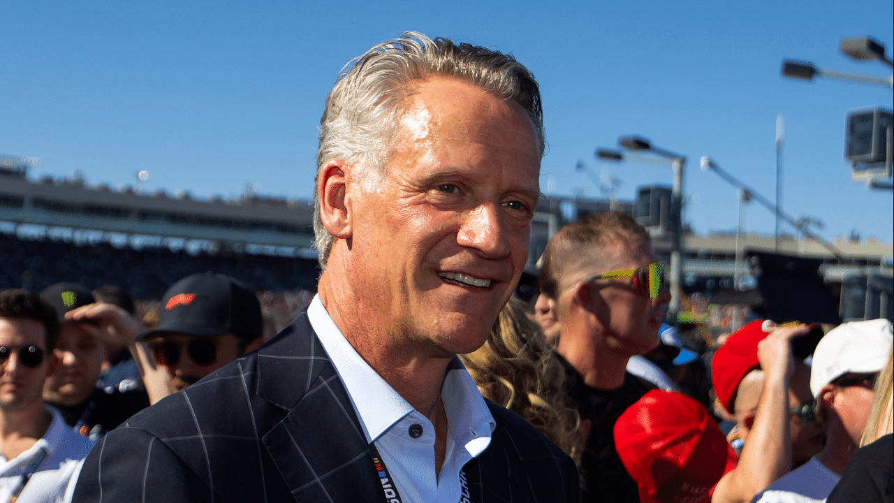 NASCAR president Steve Phelps during the NASCAR Cup Series Championship race at Phoenix Raceway.