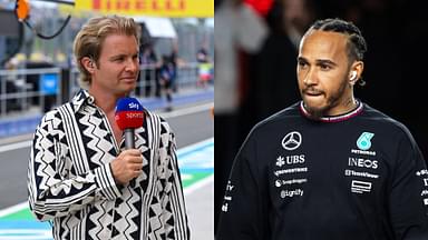 Nico Rosberg (L) and Lewis Hamilton (R)