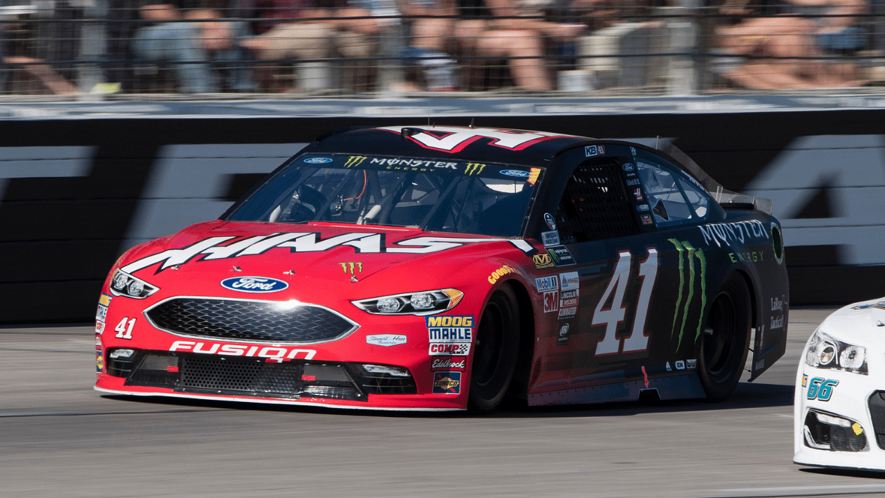 NASCAR Cup Series driver Kurt Busch (41) during the AAA Texas 500 race at Texas Motor Speedway.