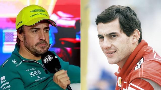 Fernando Alonso(L), Ayrton Senna(R)