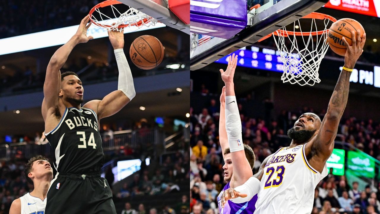 giannis antetokounmpo and lebron james