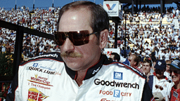 Nov 2, 1997; Phoenix, AZ, USA; FILE PHOTO; NASCAR Winston Cup Series driver Dale Earnhardt Sr during the 1997 Dura Lube 500 at the Phoenix International Raceway. Mandatory Credit: Mark J. Rebilas-Imagn Images