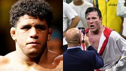 Gilbert Burns (L), Chael Sonnen (R)