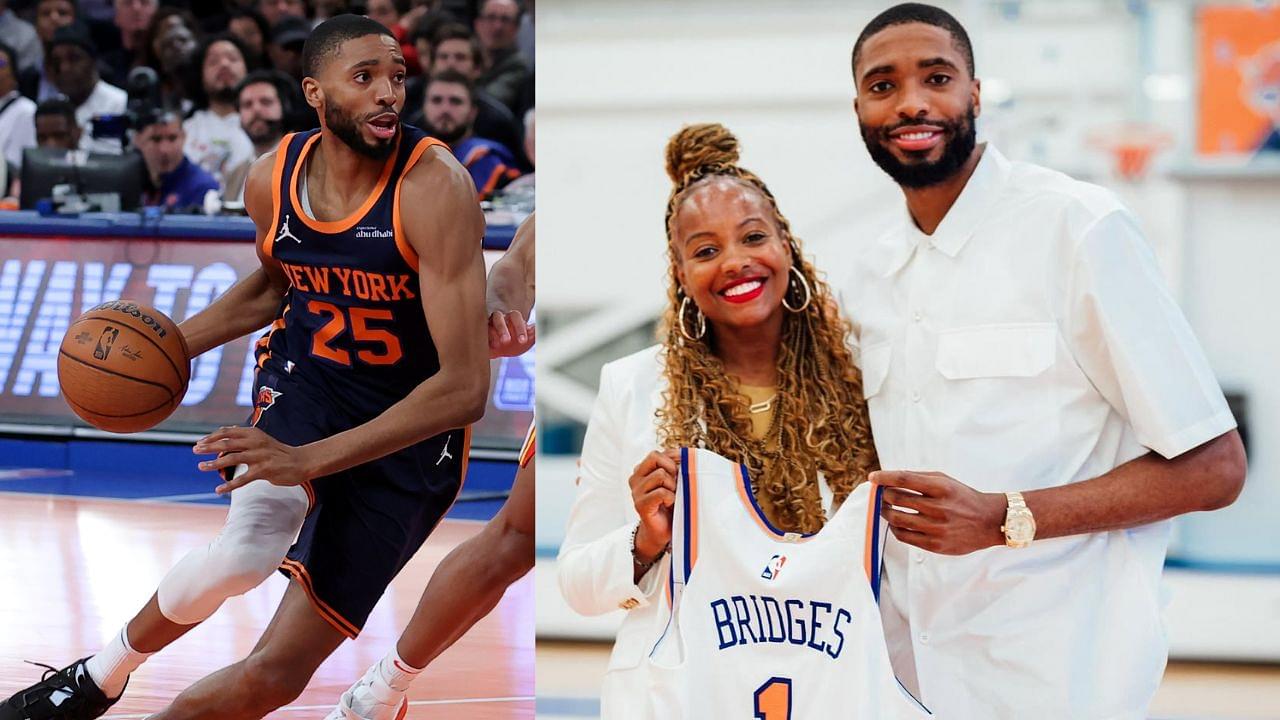 Mikal Bridges (L) and Tyneeha Rivers (R)