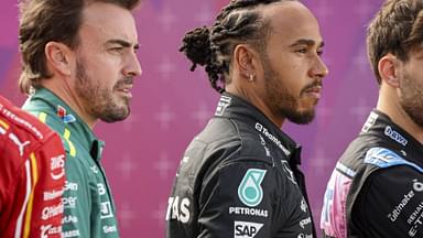 ALONSO Fernando (spa), Aston Martin F1 Team AMR24 and HAMILTON Lewis (gbr), Mercedes AMG F1 Team W15, portrait during the Formula 1 Aramco pre-season testing 2024 of the 2024 FIA Formula One World Championship