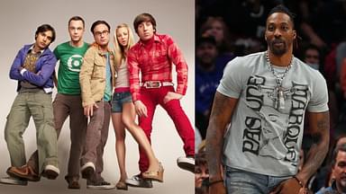 Big Bang Theory Cast (L) and Dwight Howard (R)