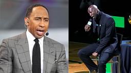 Stephen A. Smith (L) and Kevin Garnett (R)