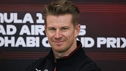 Nico Hulkenberg of Haas is seen during a press conference, PK, Pressekonferenz ahead of Formula 1 Abu Dhabi Grand Prix at Yas Marina Circuit