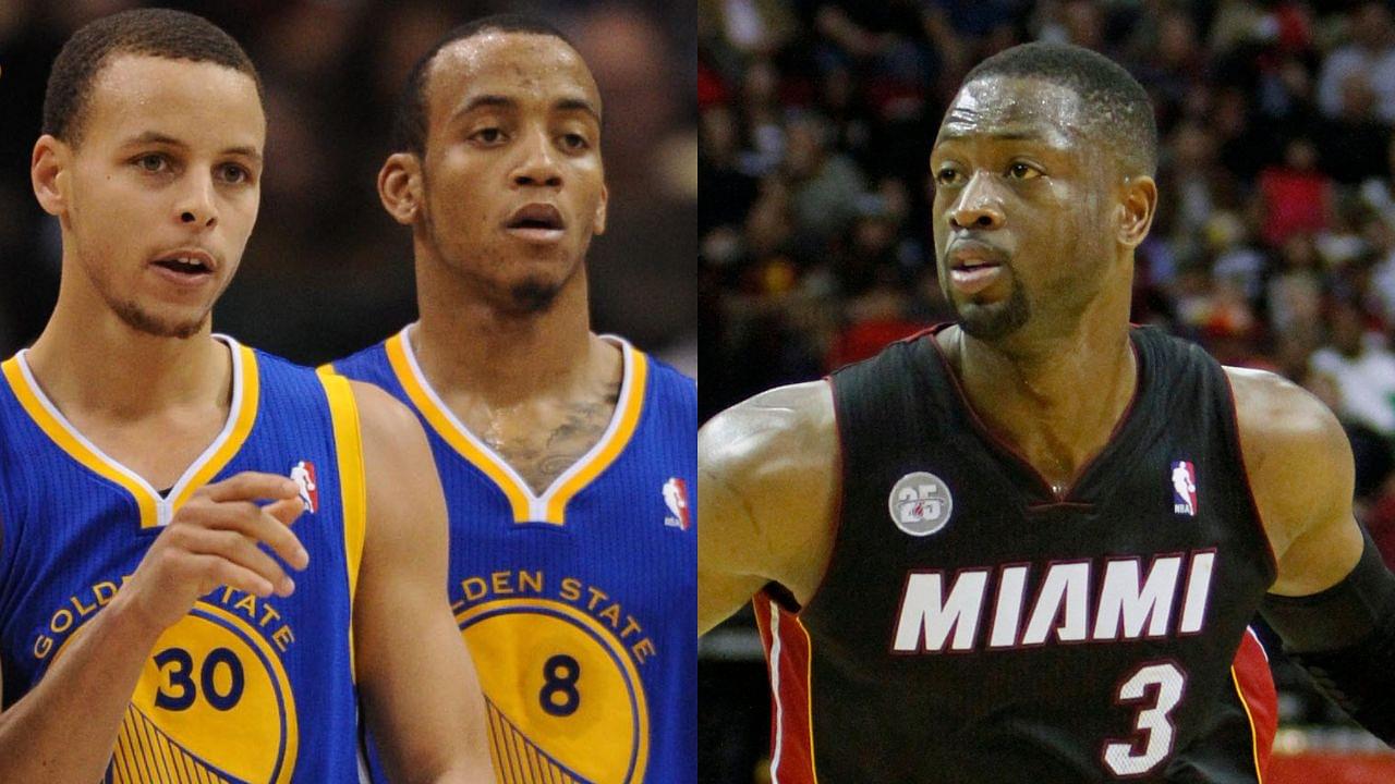 Stephen Curry, Monta Ellis, and Dwyane Wade