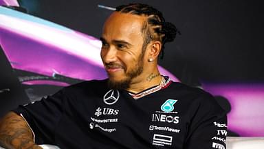 Mercedes AMG Petronas F1 Team driver Lewis Hamilton 44 of United Kingdom being interviewed during media day for the Crypto.com Miami Grand Prix on May 2, 2024 at Miami International Autodrome