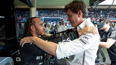 44 Lewis Hamilton (GBR, Mercedes-AMG Petronas F1 Team), Toto Wolff (AUT, Mercedes-AMG Petronas F1 Team), F1 Grand Prix of Abu Dhabi