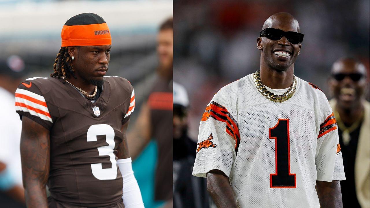 Jerry Jeudy [Left]; Chad Johnson [Right]