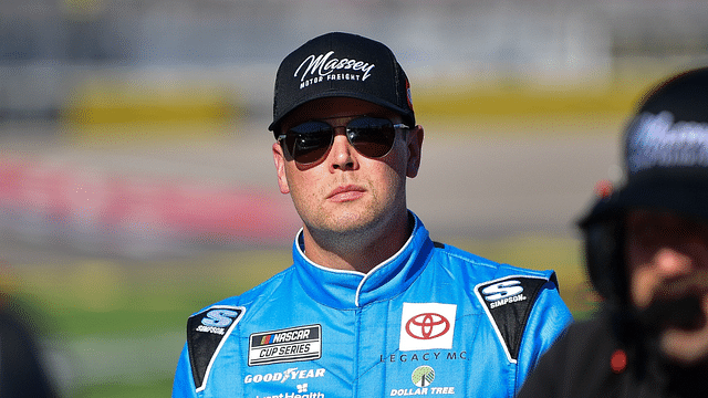 NASCAR Cup Series driver Erik Jones (43) during qualifying for the South Point 400 at Las Vegas Motor Speedway.