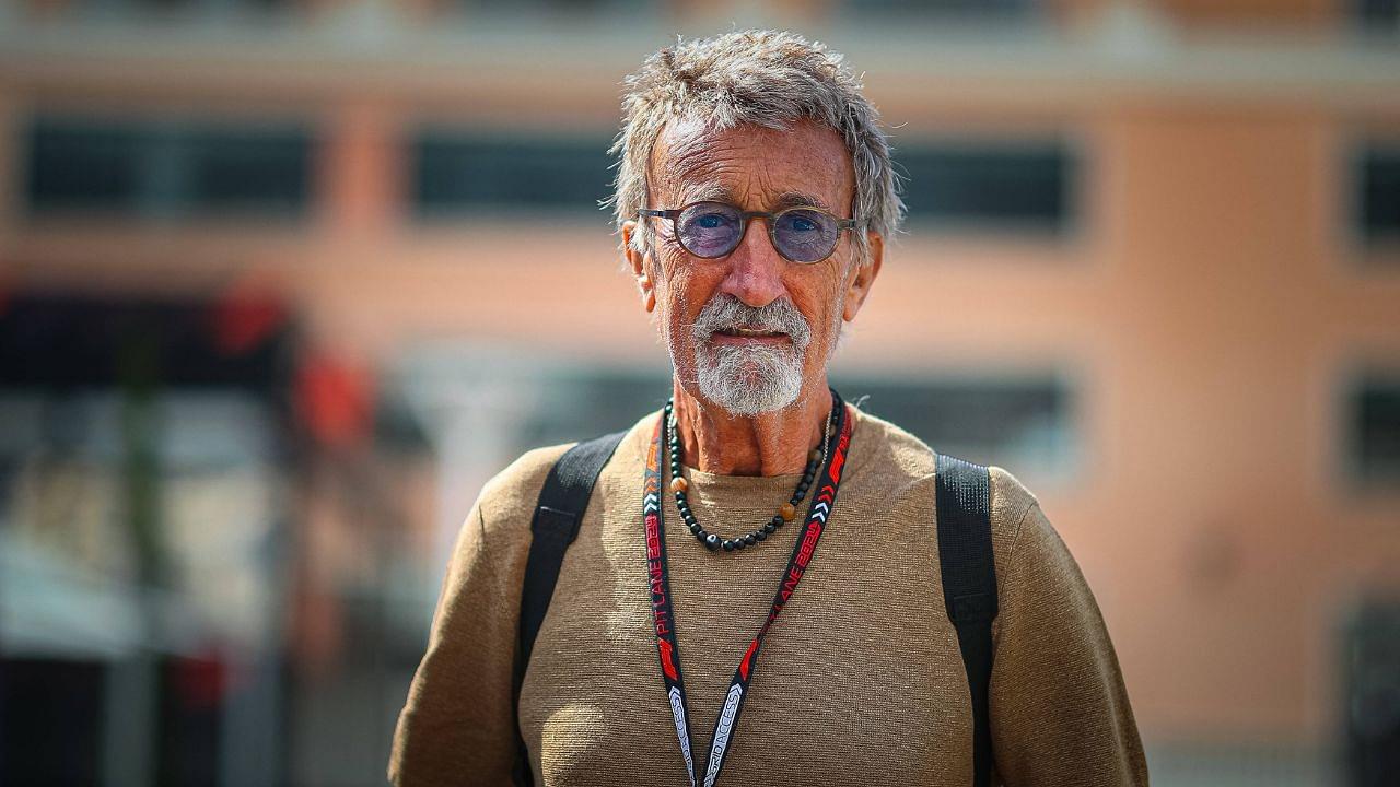 Eddie Jordan former owner and team manager at Jordan during the Monaco GP