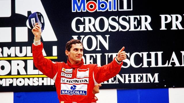 Ayrton Senna is the winner of the 1990 German GP