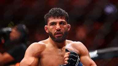 Arman Tsarukyan during UFC 300 at T-Mobile Arena.