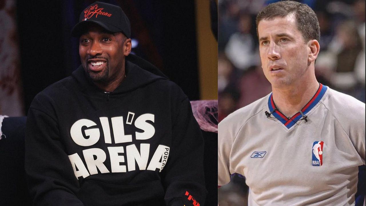 Gilbert Arenas (L) and Tim Donaghy (R)