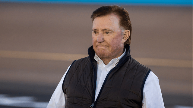 Nov 9, 2024; Avondale, Arizona, USA; NASCAR Xfinity Series team owner Richard Childress during the Championship race at Phoenix Raceway. Mandatory Credit: Mark J. Rebilas-Imagn Images