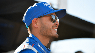 NASCAR Cup Series driver Kyle Larson (5) during qualifying for the Cup Series championship race at Phoenix Raceway.