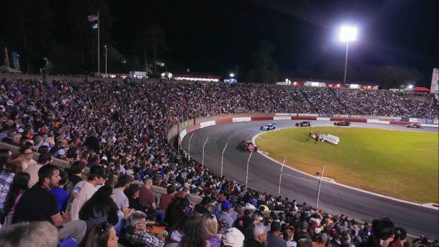 Apr 20, 2024; Winston-Salem, NC, USA; During the Season Opener at Bowman Gray Stadium. Mandatory Credit: Jim Dedmon-Imagn Images