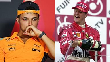 Lando Norris(L), Michael Schumacher(R)