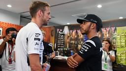 Jenson Button(L), Lewis Hamilton(R)