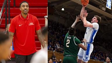 Jeff Teague (L), Cooper Flagg (R)