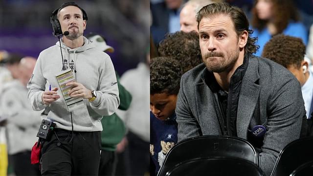 Matt LaFleur and Chris Long