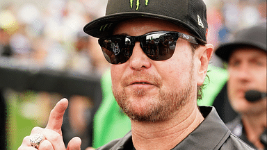 Former driver Kurt Busch seen before the Daytona 500 at Daytona International Speedway.