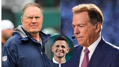 Bill Belichick, Dan Orlovsky, and Nick Saban