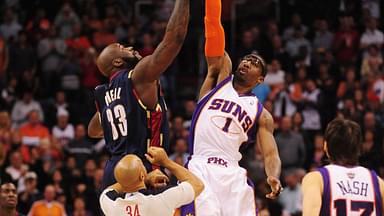 Shaquille O'Neal and Amar'e Stoudemire