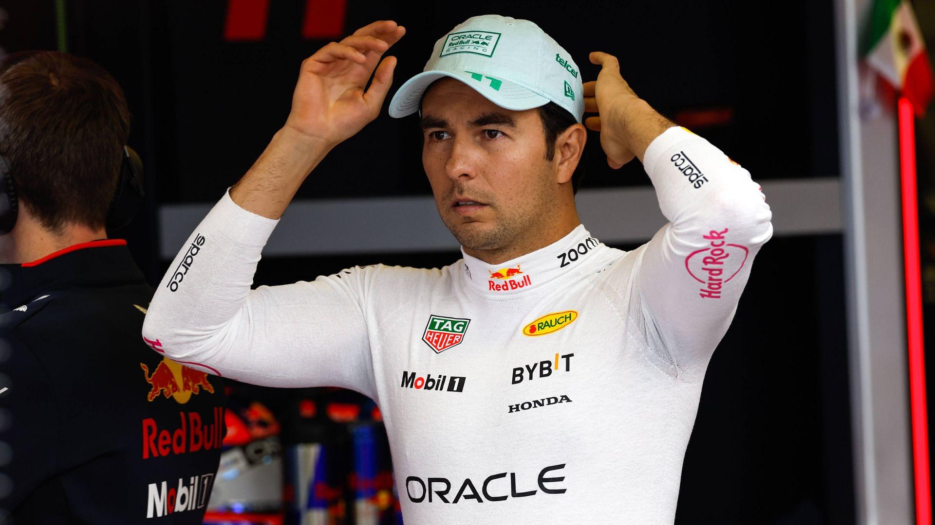 PEREZ Sergio (mex), Red Bull Racing RB20, portrait during the Formula 1 Gran Premio de la Ciudad de Mexico 2024, 20th round of the 2024 Formula One World Championship