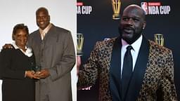 Shaquille O'Neal and his mother Lucille O'Neal