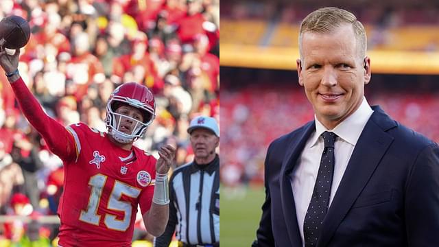 Patrick Mahomes and Chris Simms